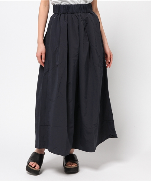 MOUSSY（マウジー）の「GATHER TUCK LONG SK/F（スカート・レディース・ホワイト/ネイビー・FREE）」の11枚目の写真