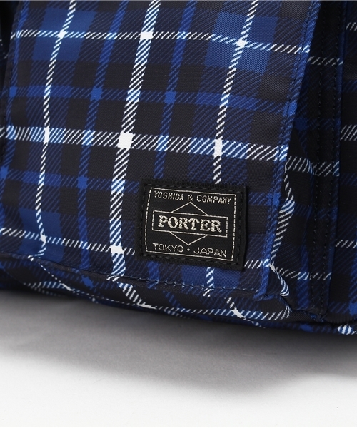 HEAD PORTER（ヘッドポーター）の「HIGHLAND/WAIST BAG（ショルダーバッグ・メンズ・グリーン/ブルー・FREE）」の5枚目の写真