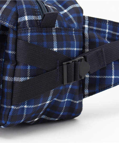 HEAD PORTER（ヘッドポーター）の「HIGHLAND/WAIST BAG（ショルダーバッグ・メンズ・グリーン/ブルー・FREE）」の6枚目の写真