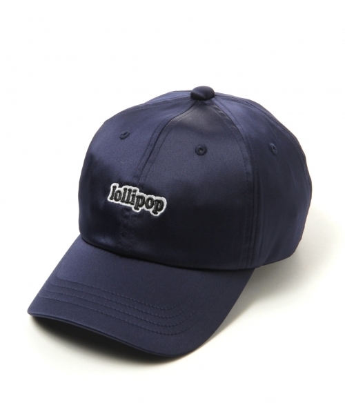 Heather(ヘザー)の「サテンロゴCAP 726663(キャップ・レディース・オフホワイト/ブラック/ライトピンク/ネイビー・FREE)」の1枚目の写真