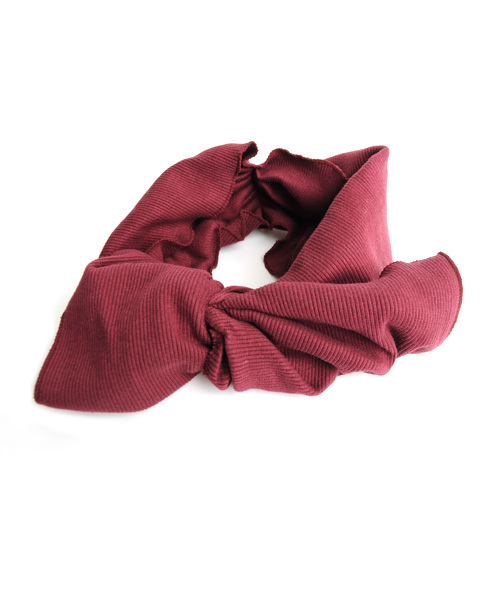 folklore（フォルクローレ）の「ボリュームツイストタ―バン（ヘアバンド・レディース・ネイビー/ワインレッド/ブラック/カーキ/グレー・ﾌﾘ-）」の5枚目の写真