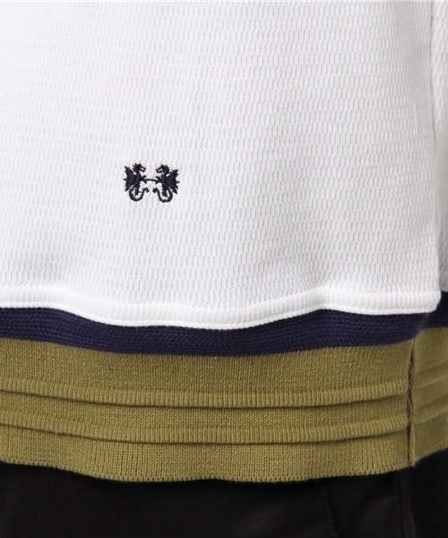 McGREGOR（マックレガー）の「サーマルヘンリーネックカットソー（Tシャツ/カットソー・メンズ・ネイビー/カーキ/ホワイト・L/LL/M）」の8枚目の写真