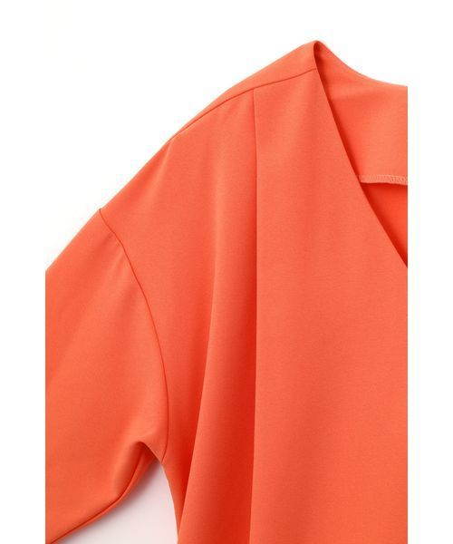 N.（N. Natural Beauty Basic）（エヌエヌナチュラルビューティーベーシック）の「タックプリーツブラウス七分袖（シャツ/ブラウス・レディース・オレンジ/ホワイト/ライトグリーン/グレー/ピンク/ネイビー・MEDIUM）」の16枚目の写真