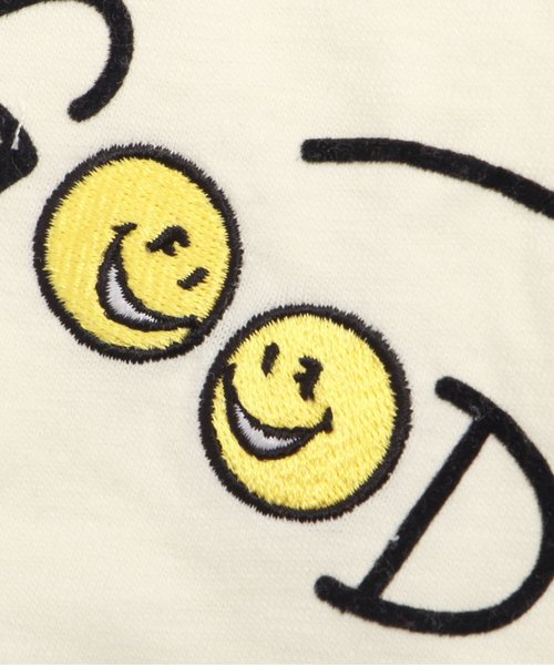 BREEZE（ブリーズ）の「FO smileハンドサインTシャツ（Tシャツ/カットソー・キッズ・レモンイエロー/オフホワイト・95/140/100/120/110/130/90/80）」の6枚目の写真