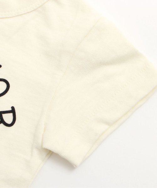 BREEZE（ブリーズ）の「FO smileハンドサインTシャツ（Tシャツ/カットソー・キッズ・レモンイエロー/オフホワイト・95/140/100/120/110/130/90/80）」の7枚目の写真