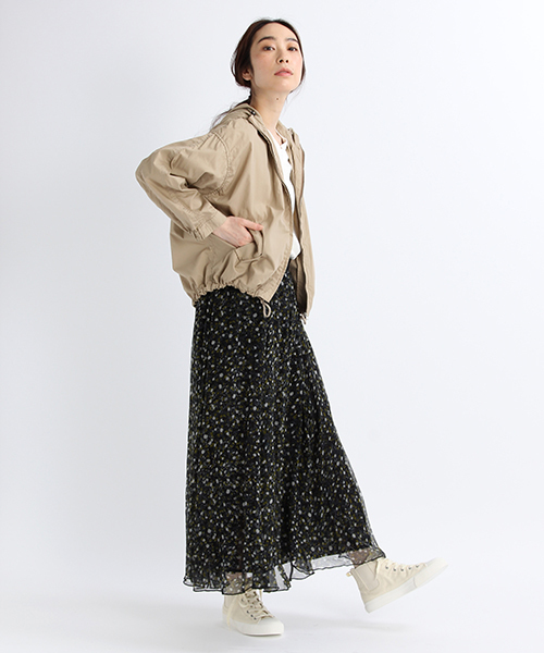 studio CLIP（スタディオクリップ）の「DAYS-マウンテンパーカー（ブルゾン・レディース・ベージュ/カーキ・XX-LARGE/LARGE/X-LARGE/MEDIUM）」の5枚目の写真