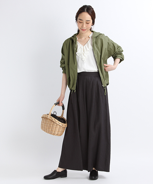 studio CLIP（スタディオクリップ）の「DAYS-マウンテンパーカー（ブルゾン・レディース・ベージュ/カーキ・XX-LARGE/LARGE/X-LARGE/MEDIUM）」の6枚目の写真