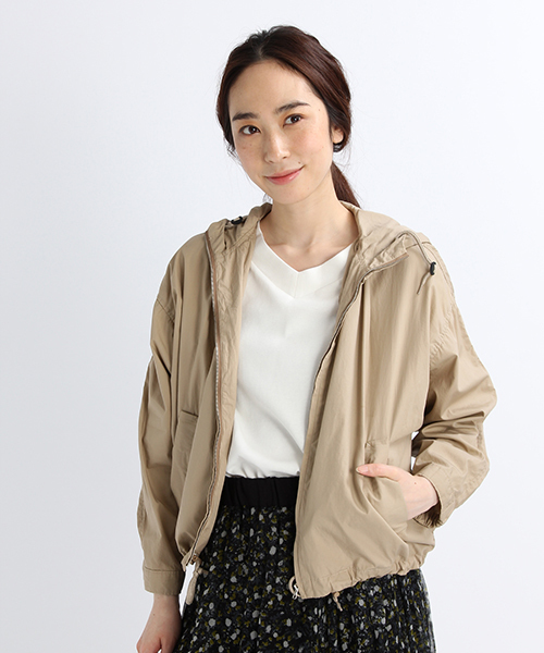 studio CLIP（スタディオクリップ）の「DAYS-マウンテンパーカー（ブルゾン・レディース・ベージュ/カーキ・XX-LARGE/LARGE/X-LARGE/MEDIUM）」の10枚目の写真