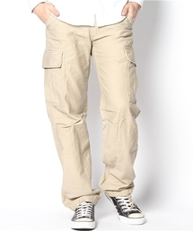 coen | バックサテン6ポケットワイドパンツ(カーゴパンツ)