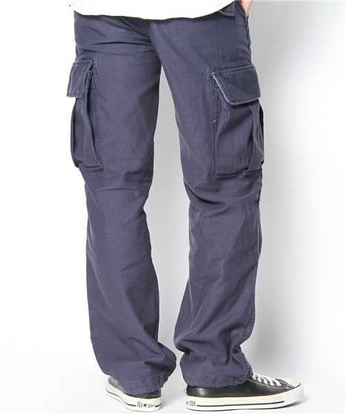 coen（コーエン）の「バックサテン6ポケットワイドパンツ（カーゴパンツ・メンズ・オリーブ/ネイビー/ベージュ・34inch/30inch/32inch）」の5枚目の写真