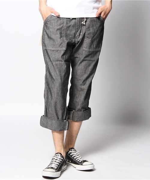 NANO universe（ナノユニバース）の「Lee(リー)/　Rib Easy Pants（その他パンツ・メンズ・ブルー/ブラック/ブラウン/その他1/その他2・28/30/32）」の2枚目の写真