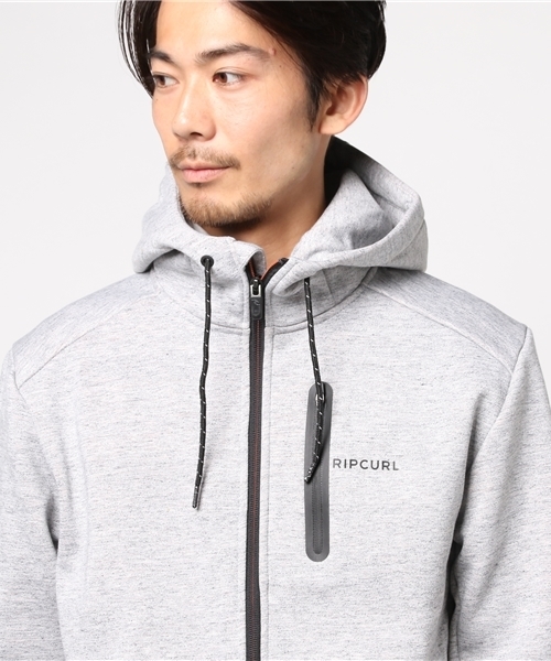 rip curl(リップカール)の「【RIP CURL リップカール】パーカー/ジップアップパーカー フリース(パーカー・メンズ・ネイビー/チャコール/グレー系その他・MEDIUM/LARGE)」の4枚目の写真
