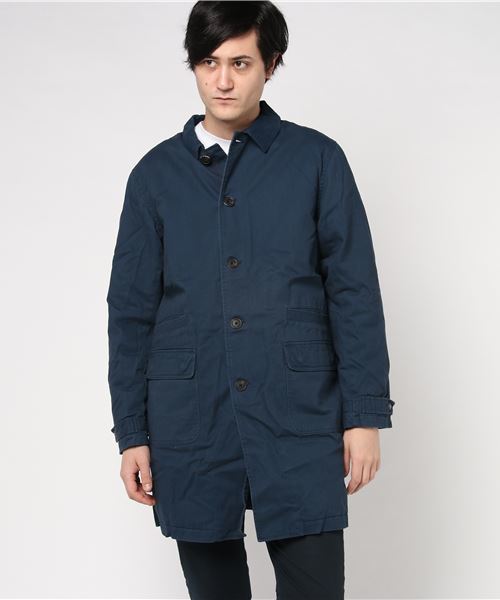 セール テフロンコットンダウン ステンカラーコート ステンカラーコート Grn ジーアールエヌ のファッション通販 Zozotown