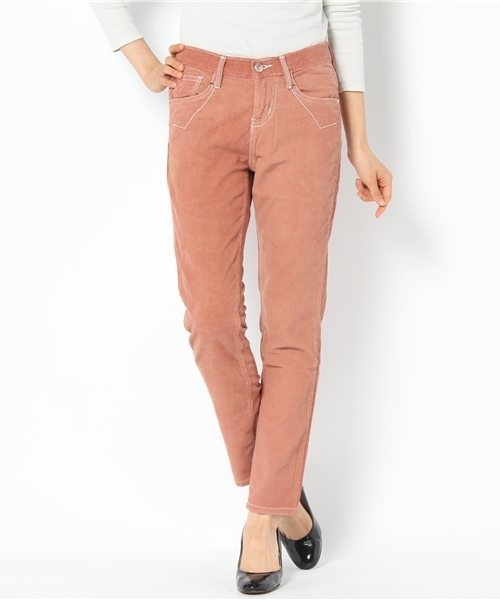 ROSE BUD（ローズバッド）の「LPT-12223 LOW/WAIST BOYS PANTS（その他パンツ・レディース・ベージュ/ネイビー/ピンク・24/26/28）」の3枚目の写真