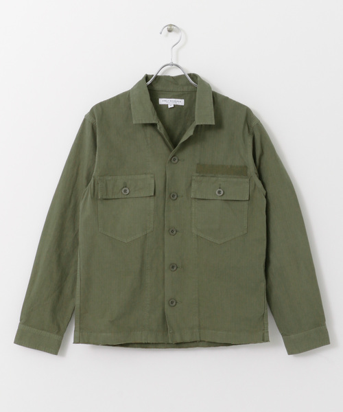 URBAN RESEARCH（アーバンリサーチ）の「Rip-StopWashMilitaryShirts（シャツ/ブラウス・メンズ・レッド系その他/ネイビー/カーキ・MEDIUM/LARGE）」の10枚目の写真