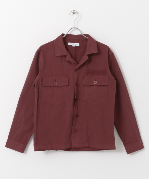 URBAN RESEARCH（アーバンリサーチ）の「Rip-StopWashMilitaryShirts（シャツ/ブラウス・メンズ・レッド系その他/ネイビー/カーキ・MEDIUM/LARGE）」の12枚目の写真
