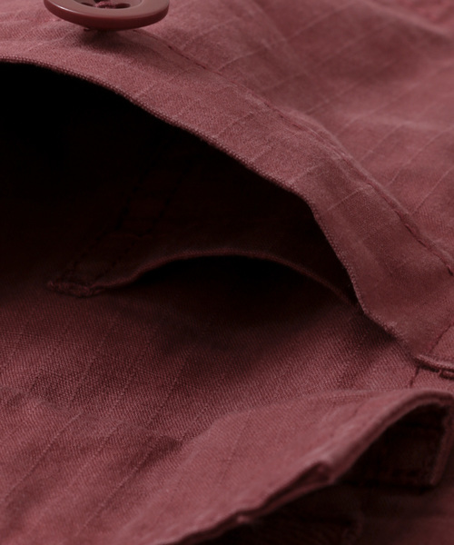 URBAN RESEARCH（アーバンリサーチ）の「Rip-StopWashMilitaryShirts（シャツ/ブラウス・メンズ・レッド系その他/ネイビー/カーキ・MEDIUM/LARGE）」の18枚目の写真