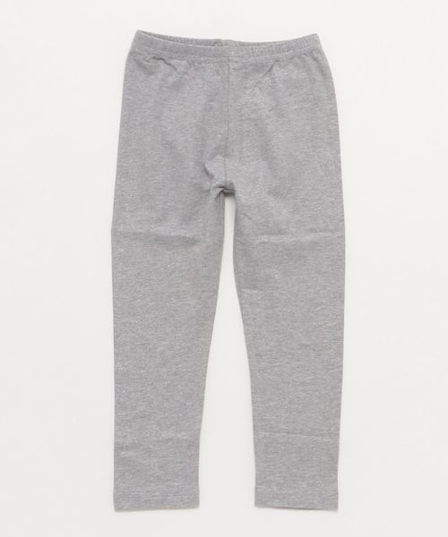 Catherine Cottage（キャサリンコテージ）の「ラメレギンス 10分丈（レギンス/スパッツ・キッズ・ピンク/ライラック/グレー/イエロー/ネイビー/ブラック・100/110/120/130/140/90）」の2枚目の写真