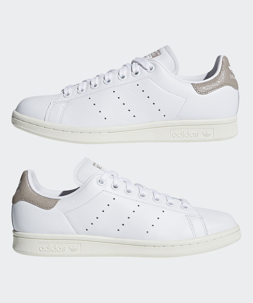 adidas(アディダス)の「スタンスミス STAN SMITH W オリジナルス(スニーカー・レディース・ホワイト/ライトグリーン・27.0cm/24.0cm/23.5cm/23.0cm/26.5cm/25.5cm/22.5cm/28.0cm/27.5cm/26.0cm/24.5cm/25.0cm/22.0cm)」の13枚目の写真