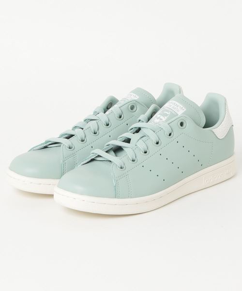 adidas(アディダス)の「スタンスミス STAN SMITH W オリジナルス(スニーカー・レディース・ホワイト/ライトグリーン・27.0cm/24.0cm/23.5cm/23.0cm/26.5cm/25.5cm/22.5cm/28.0cm/27.5cm/26.0cm/24.5cm/25.0cm/22.0cm)」の16枚目の写真