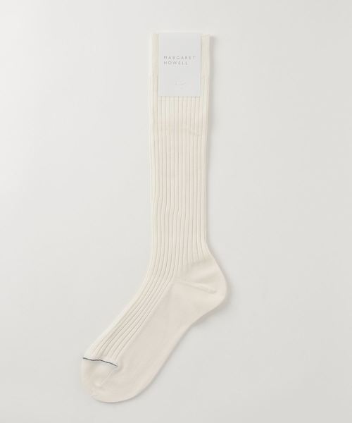 マーガレットハウエル コットン　BOBBY SOCK 2足セット Black cotton Bobby Socks | Margaret Howell