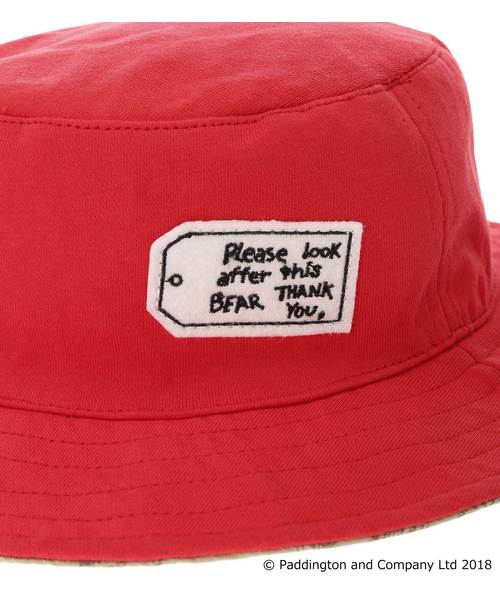 earth music&ecology（アースミュージックアンドエコロジー）の「Paddington Bear×earth帽子（ハット・キッズ・ネイビー/イエロー/レッド・SMALL/MEDIUM）」の6枚目の写真