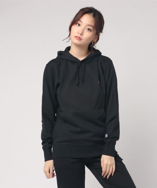 Champion（チャンピオン）の「【Champion】チャンピオン 無地スウェットパーカー（パーカー・レディース・ホワイト/ブラック/ベージュ/ネイビー/グレー・LL/S/M/L）」の9枚目の写真