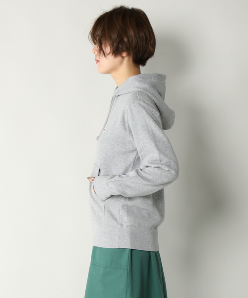 Champion（チャンピオン）の「【Champion】チャンピオン 無地スウェットパーカー（パーカー・レディース・ホワイト/ブラック/ベージュ/ネイビー/グレー・LL/S/M/L）」の17枚目の写真