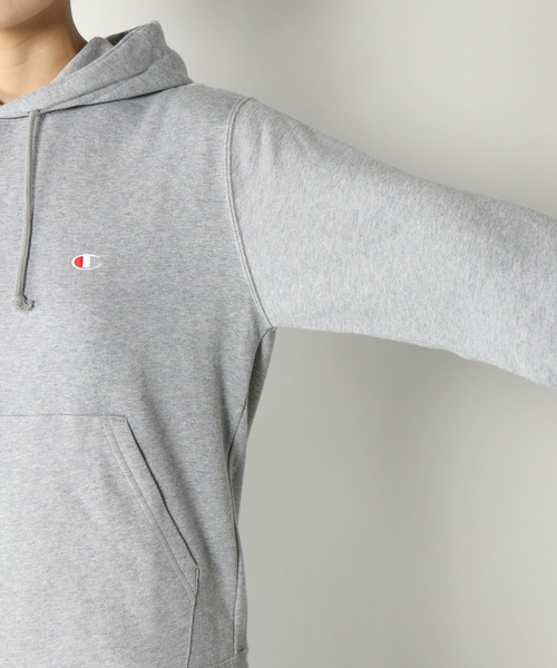 Champion（チャンピオン）の「【Champion】チャンピオン 無地スウェットパーカー（パーカー・レディース・ホワイト/ブラック/ベージュ/ネイビー/グレー・LL/S/M/L）」の15枚目の写真