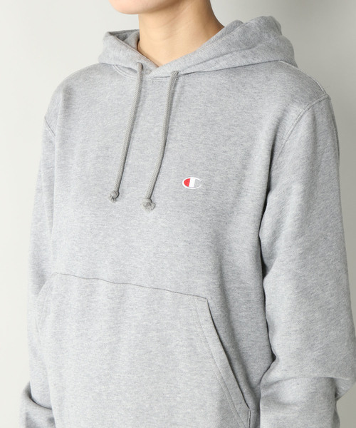 Champion（チャンピオン）の「【Champion】チャンピオン 無地スウェットパーカー（パーカー・レディース・ホワイト/ブラック/ベージュ/ネイビー/グレー・LL/S/M/L）」の11枚目の写真