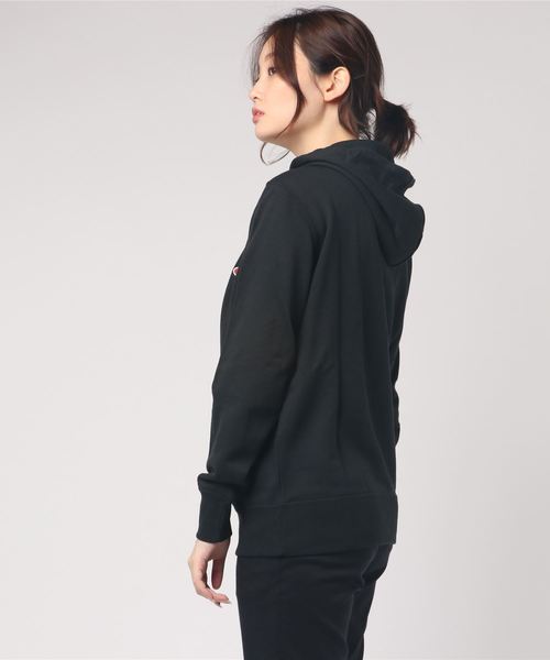 Champion（チャンピオン）の「【Champion】チャンピオン 無地スウェットパーカー（パーカー・レディース・ホワイト/ブラック/ベージュ/ネイビー/グレー・LL/S/M/L）」の7枚目の写真