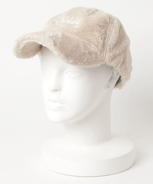 Dickies（ディッキーズ）の「Dickies ディッキーズ フェイクファーキャップ（キャップ・レディース・ホワイト/グレー/ブラック/ベージュ・FREE）」の8枚目の写真