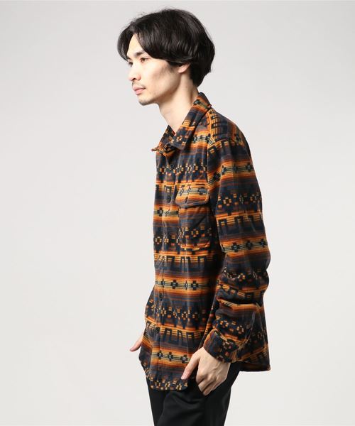 BILLABONG(ビラボン)の「BILLABONG メンズ 【SURFPLUS】 FURNACE FLANNEL 長袖シャツ(シャツ/ブラウス・メンズ・ブラック/アーミー/ダークブルー・SMALL/MEDIUM/LARGE)」の3枚目の写真