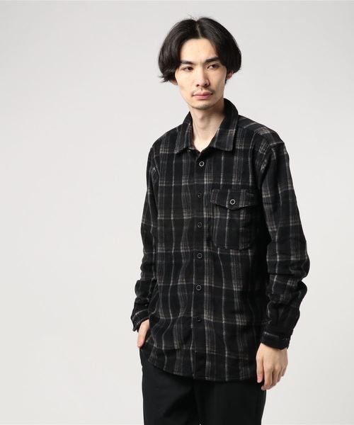 BILLABONG(ビラボン)の「BILLABONG メンズ 【SURFPLUS】 FURNACE FLANNEL 長袖シャツ(シャツ/ブラウス・メンズ・ブラック/アーミー/ダークブルー・SMALL/MEDIUM/LARGE)」の2枚目の写真