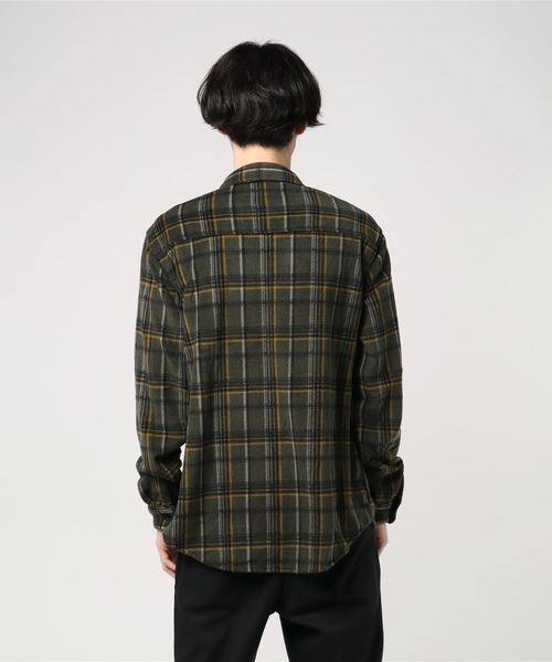 BILLABONG(ビラボン)の「BILLABONG メンズ 【SURFPLUS】 FURNACE FLANNEL 長袖シャツ(シャツ/ブラウス・メンズ・ブラック/アーミー/ダークブルー・SMALL/MEDIUM/LARGE)」の4枚目の写真