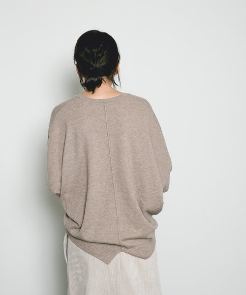 Curensology ルージュドルマンニットプルオーバー美品 Curensology カレンソロジー ルージュドルマンニットプルオーバー