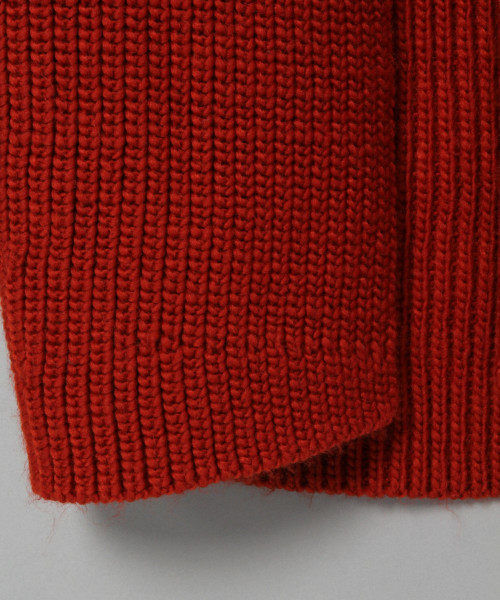 LOWRYS FARM(ローリーズファーム)の「カタアゼロングカーディガン 810404(カーディガン/ボレロ・レディース・グレー/レッド・FREE)」の7枚目の写真