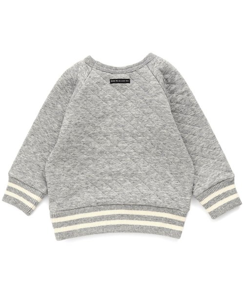 BREEZE（ブリーズ）の「キルティングトレーナー（スウェット・キッズ・ネイビー/グレー/マスタード/ワインレッド・90/100/110/120/80/130/140）」の17枚目の写真