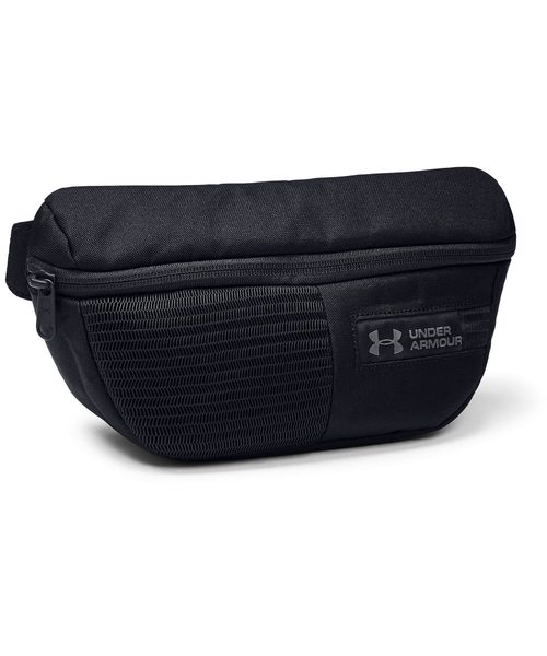 UNDER ARMOUR（アンダーアーマー）の「メンズトレーニングバックパック / ファニーパック（ボディバッグ/ウエストポーチ・メンズ・ヘザーグレー/ブラック/ブラウン系カモフラージュ/カーキ・ONESIZE）」の2枚目の写真