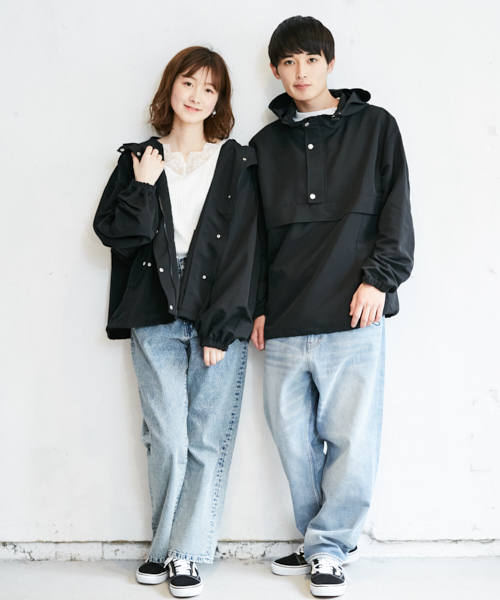 PairPair（ペアペア）の「袖ボリュームマウンテンパーカー（マウンテンパーカー・レディース・ベージュ/ライトベージュ/ブラック/ラベンダー・FREE）」の5枚目の写真