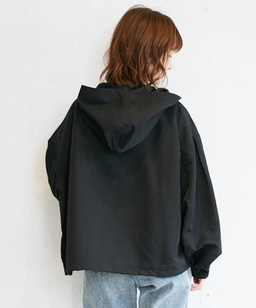 PairPair（ペアペア）の「袖ボリュームマウンテンパーカー（マウンテンパーカー・レディース・ベージュ/ライトベージュ/ブラック/ラベンダー・FREE）」の11枚目の写真