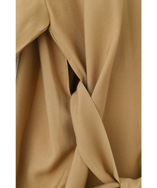 marjour（マージュール）の「SPRING LONG COAT（トレンチコート・レディース・ベージュ/ミント・FREE）」の21枚目の写真