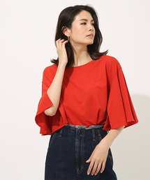 AZUL by moussy LADYS�i�A�Y�[���o�C�}�E�W�[���f�B�X�j�́uICE CLEAN FLARE TOPS / �A�C�X�N���[���t���A�g�b�v�X�iT�V���c/�J�b�g�\�[�j�v