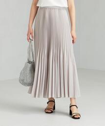 green label relaxing | ＜MGHT＞FFC ウエストゴム ランダム プリーツ スカート BE(スカート)