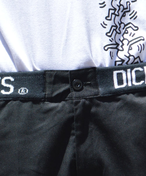 Dickies（ディッキーズ）の「Dickies/ ディッキーズ TCツイルレタードロゴリブイージーショートパンツ（その他パンツ・メンズ・ブラック/カーキ・S/M/L/XL）」の14枚目の写真