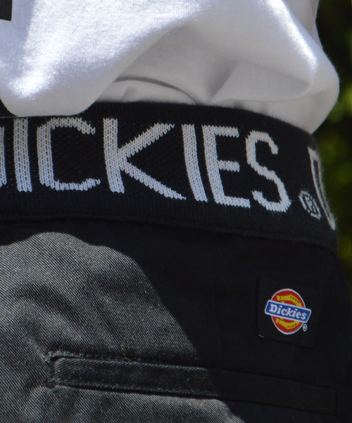 Dickies（ディッキーズ）の「Dickies/ ディッキーズ TCツイルレタードロゴリブイージーショートパンツ（その他パンツ・メンズ・ブラック/カーキ・S/M/L/XL）」の11枚目の写真