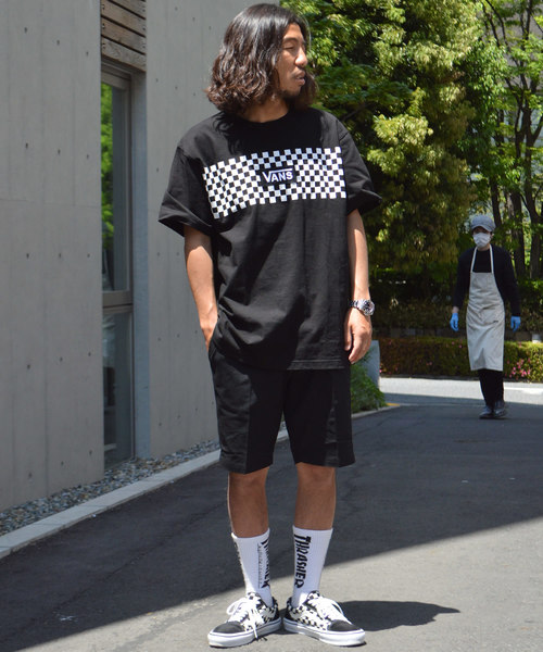 Dickies（ディッキーズ）の「Dickies/ ディッキーズ TCツイルレタードロゴリブイージーショートパンツ（その他パンツ・メンズ・ブラック/カーキ・S/M/L/XL）」の13枚目の写真