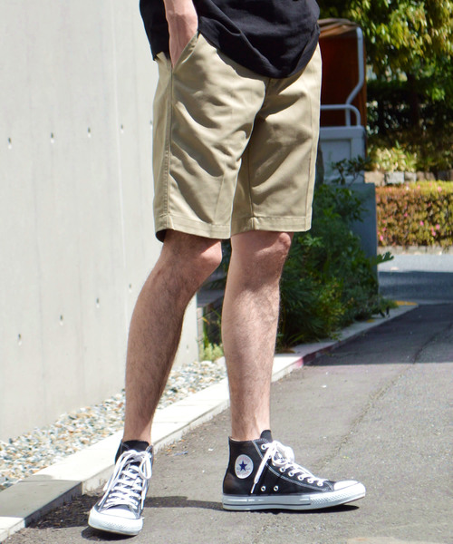 Dickies（ディッキーズ）の「Dickies/ ディッキーズ TCツイルレタードロゴリブイージーショートパンツ（その他パンツ・メンズ・ブラック/カーキ・S/M/L/XL）」の19枚目の写真