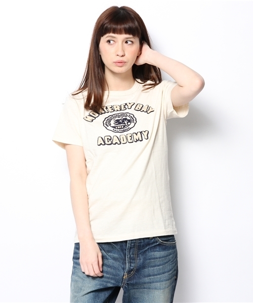 BEAMS BOY（ビームスボーイ）の「○CHESWICK / MONTEREY BAY TEE（Tシャツ/カットソー・レディース・ナチュラル/ネイビー・ONE SIZE）」の10枚目の写真