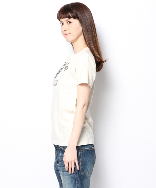 BEAMS BOY（ビームスボーイ）の「○CHESWICK / MONTEREY BAY TEE（Tシャツ/カットソー・レディース・ナチュラル/ネイビー・ONE SIZE）」の4枚目の写真